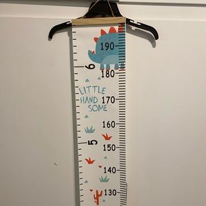 Dinosaur Kids Growth Chart Wall Hanging